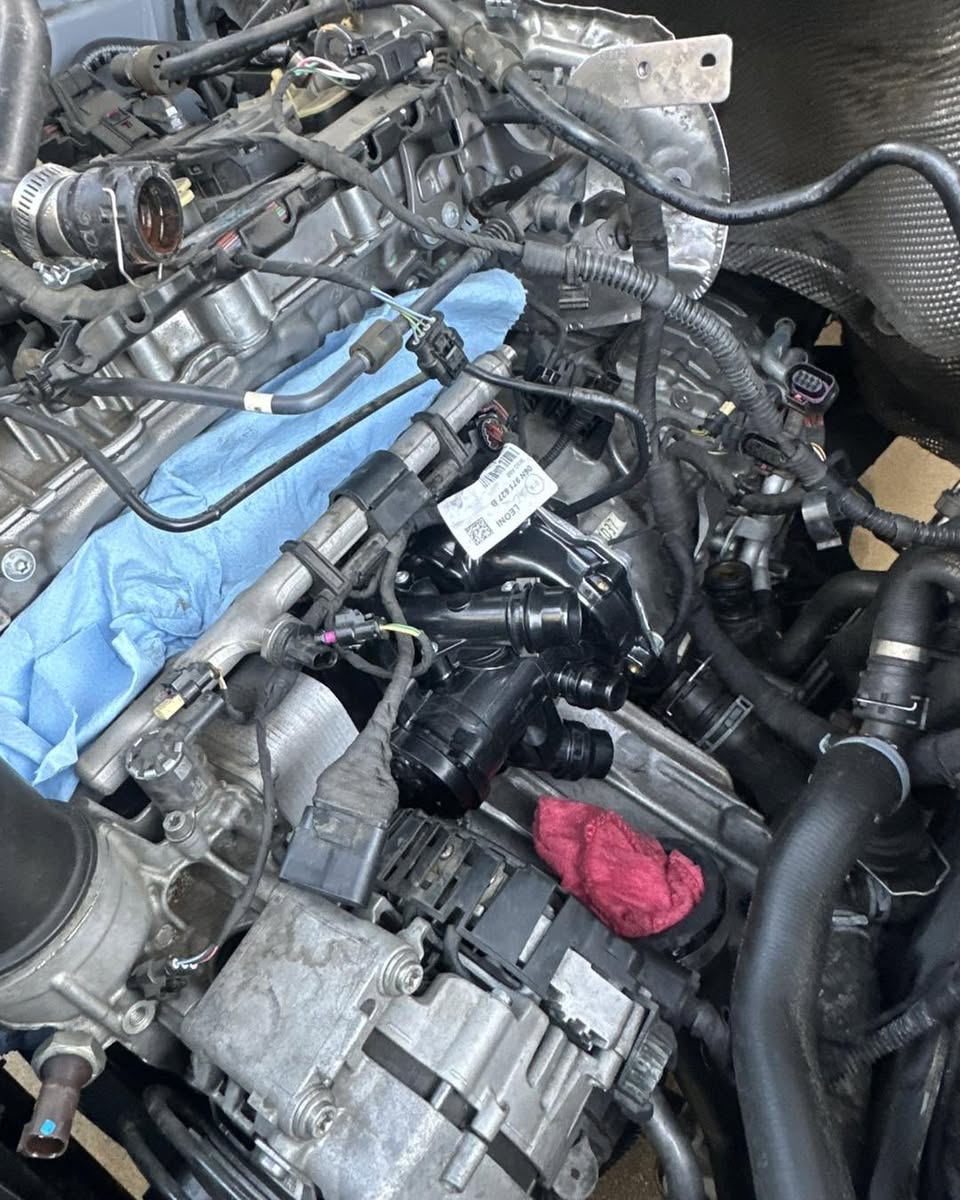 Engine repair work by Twin E Auto Repairs