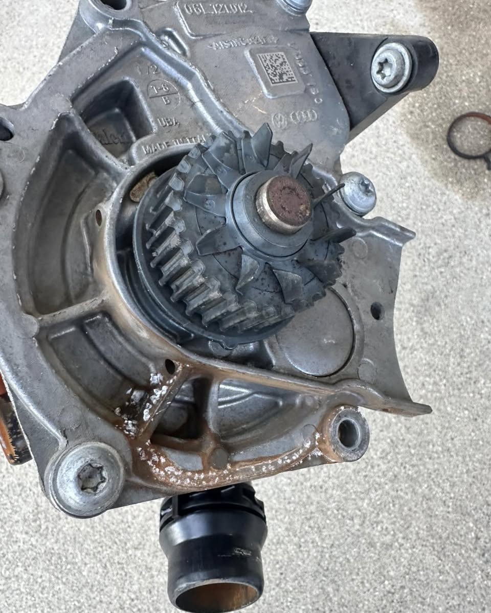 Water pump replacement