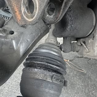 CV axle replacement