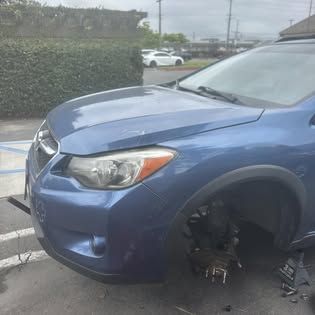 Brake job on site