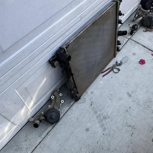 Cooling system service